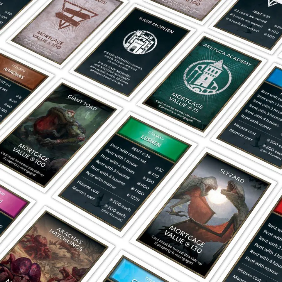 Monopoly - The Witcher Edition Board Game