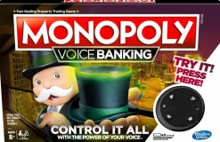 Monopoly - Voice Banking Edition Board Game