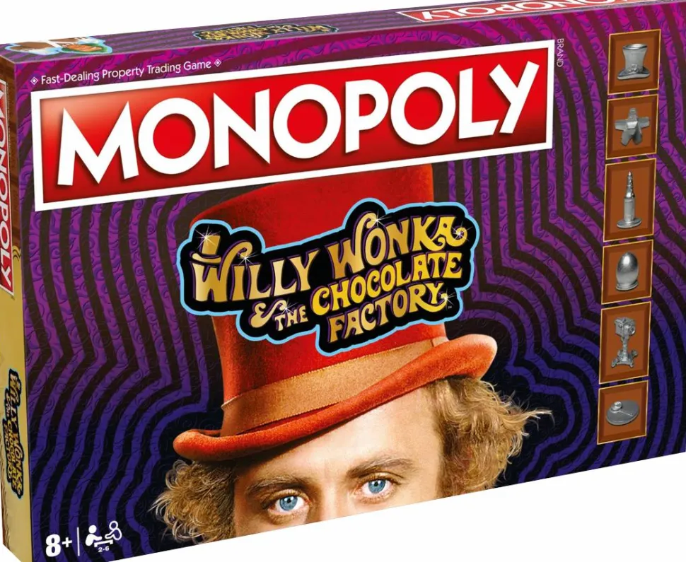 Monopoly - Willy Wonka and The Chocolate Factory Edition Board Game