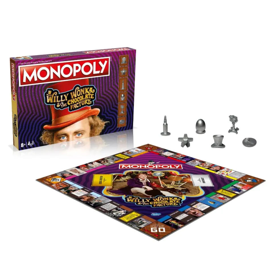 Monopoly - Willy Wonka and The Chocolate Factory Edition Board Game
