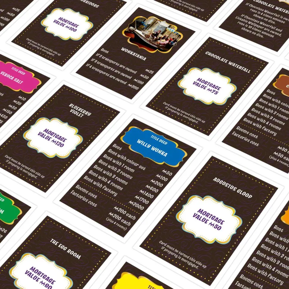 Monopoly - Willy Wonka and The Chocolate Factory Edition Board Game