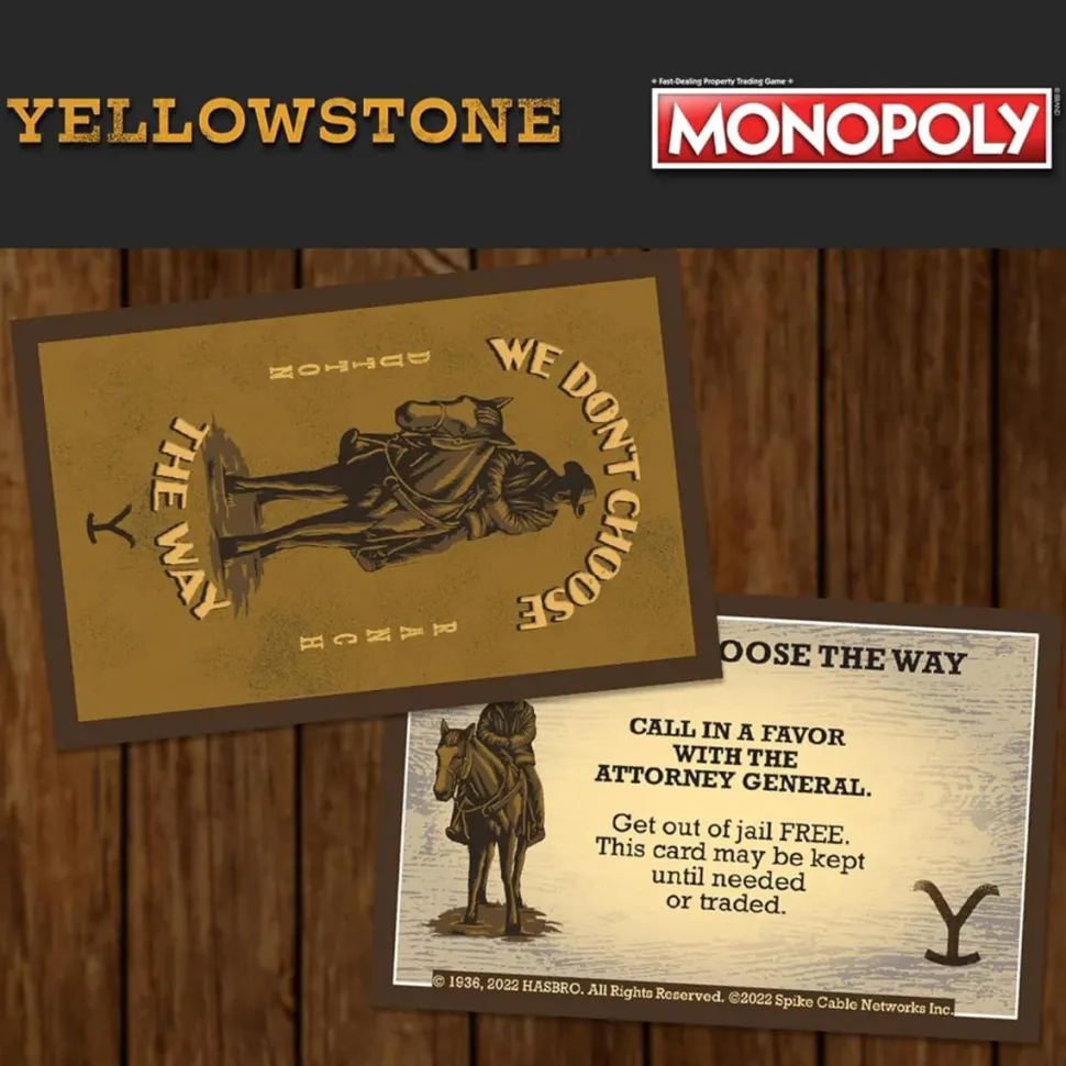 Monopoly - Yellowstone Edition Board Game