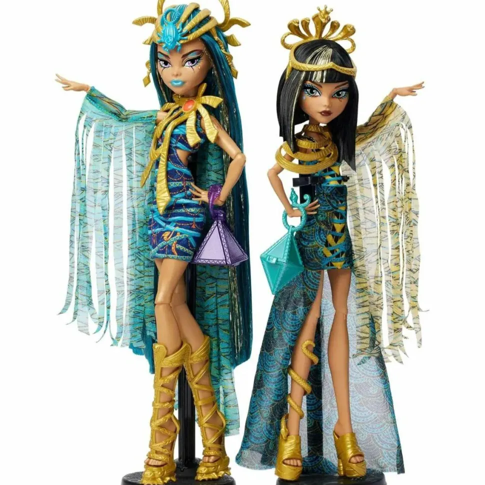 Monster High - Cleo de Nile & Nefera de Nile Mummy Majesties Doll 2-Pack