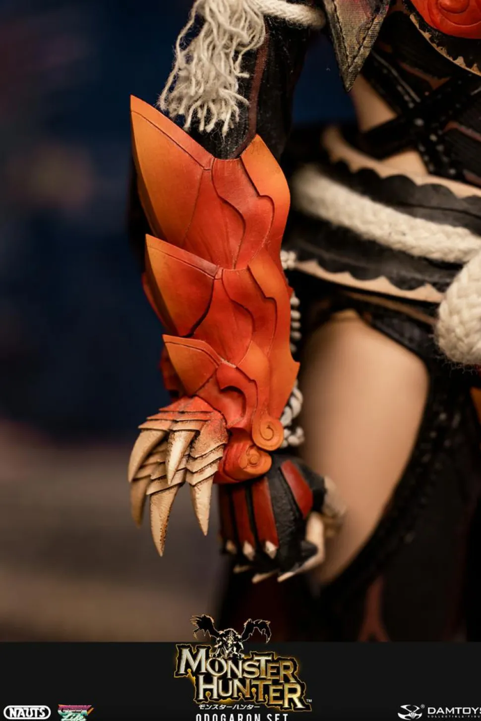 Monster Hunter - Female Hunter Odogaron Armour 1/6th Scale Action Figure
