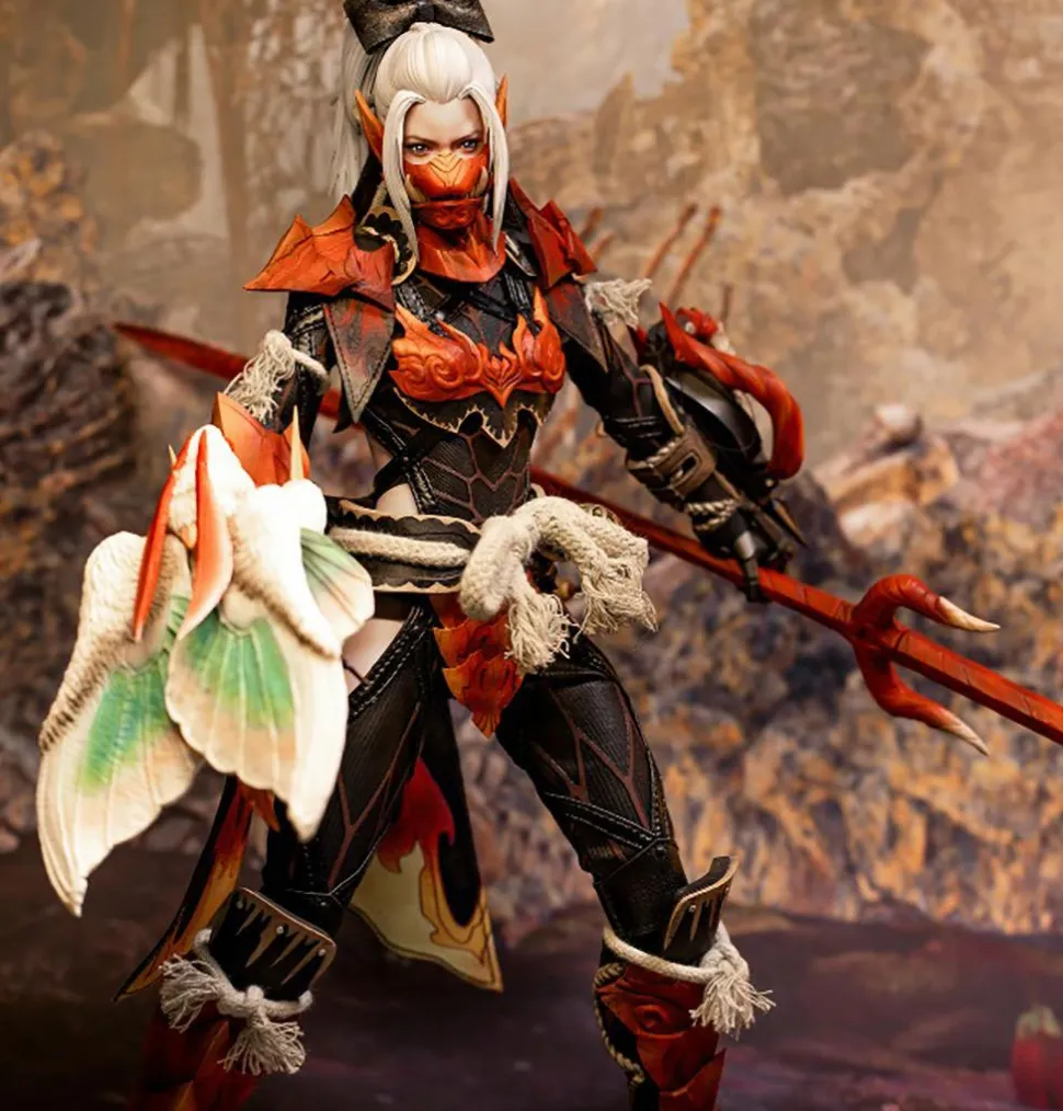 Monster Hunter - Female Hunter Odogaron Armour 1/6th Scale Action Figure