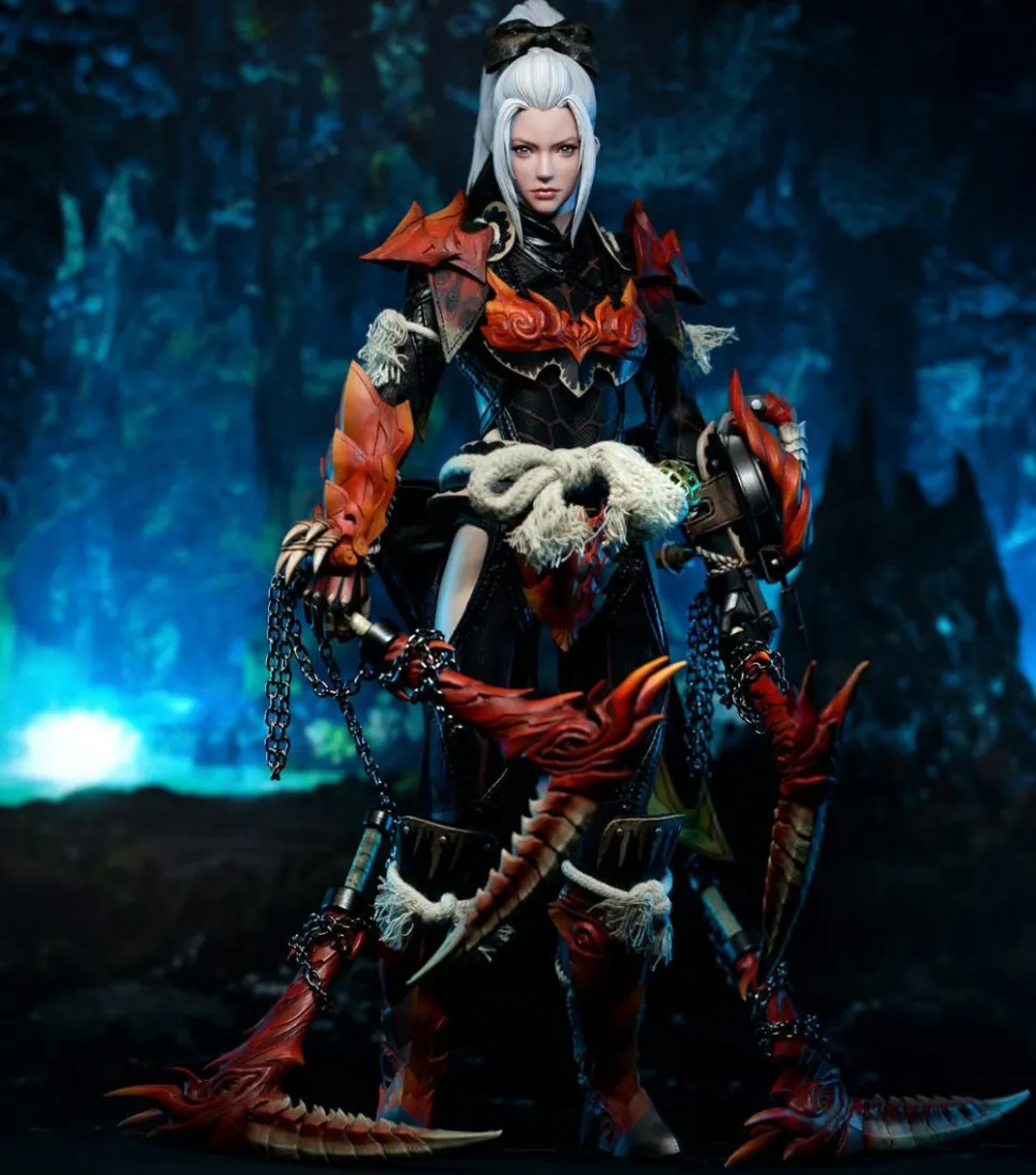 Monster Hunter - Female Hunter Odogaron Armour Deluxe 1/6th Scale Action Figure