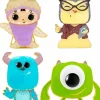 Monsters, Inc. - A Monsterrific 4" Pop! Enamel Pin Bundle (Set of 4)