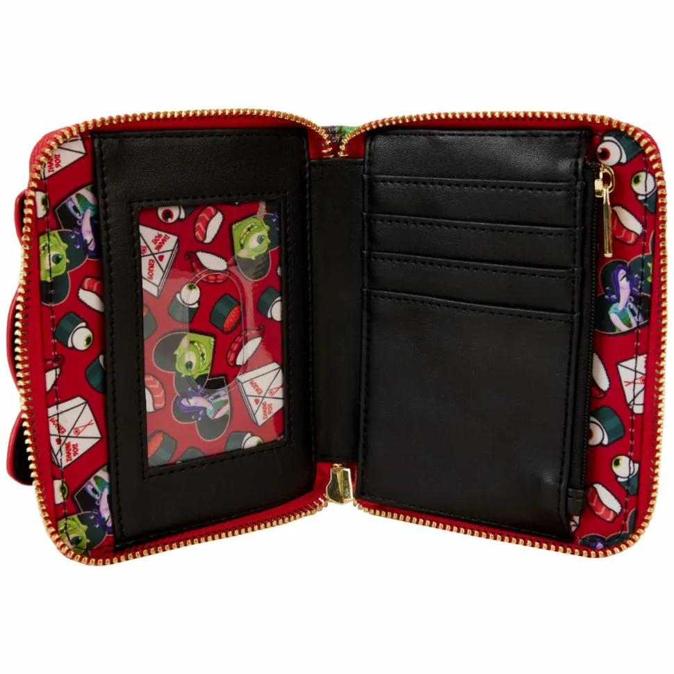 Monsters, Inc. - Harryhausen's Takeout Boo 4" Faux Leather Zip-Around Wallet