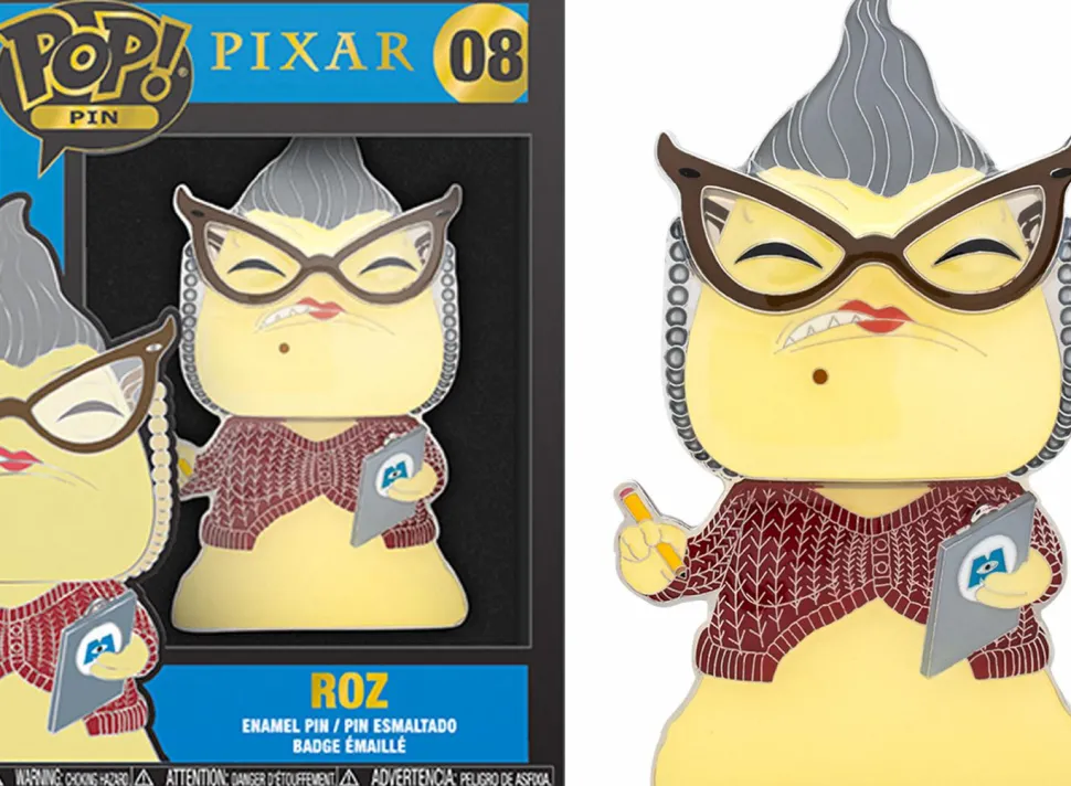 Monsters, Inc. - Roz 4" Pop! Enamel Pin