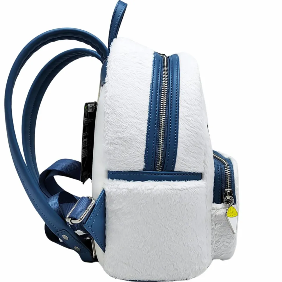 Monsters, Inc. - Yeti Plush Cosplay 10" Faux Leather Mini Backpack