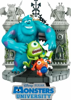 Monsters University - Mike and Sulley D-Stage Deluxe 6" Diorama Statue