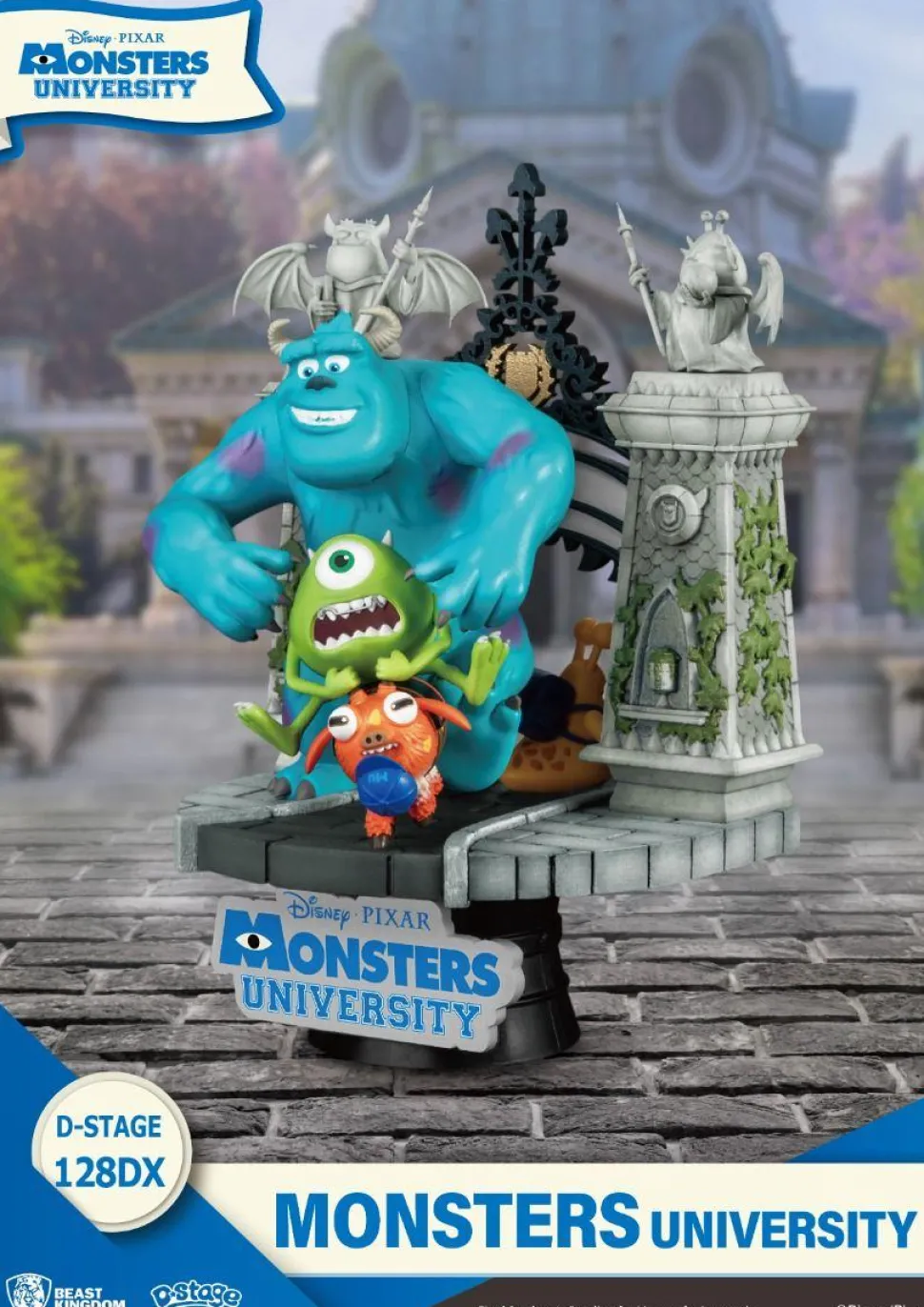 Monsters University - Mike and Sulley D-Stage Deluxe 6" Diorama Statue