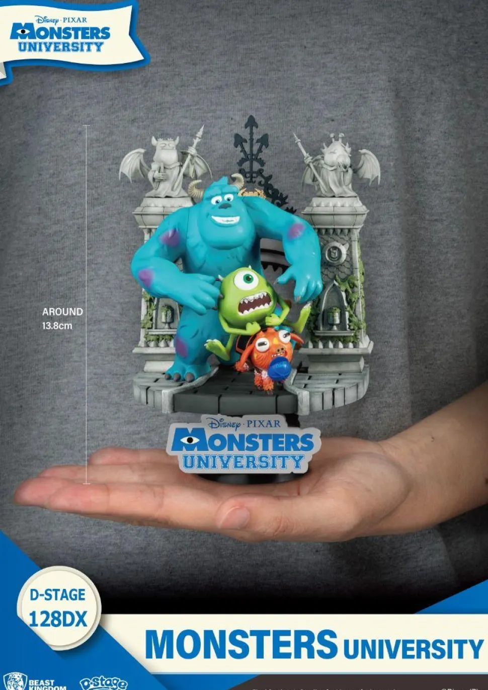 Monsters University - Mike and Sulley D-Stage Deluxe 6" Diorama Statue