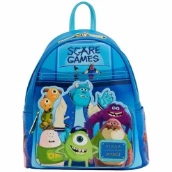 Monsters University - Scare Games 11” Faux Leather Mini Backpack
