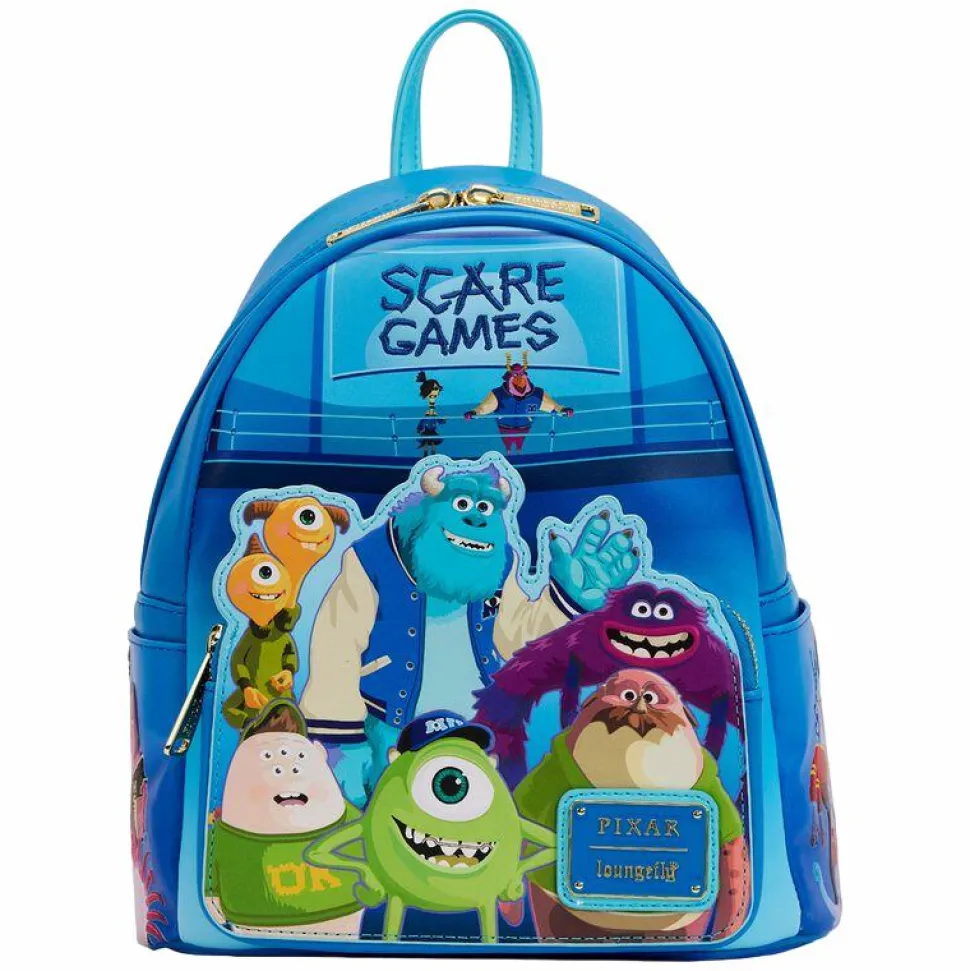 Monsters University - Scare Games 11” Faux Leather Mini Backpack