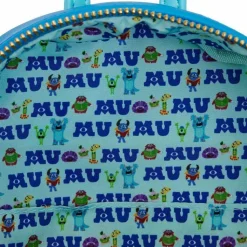 Monsters University - Scare Games 11” Faux Leather Mini Backpack