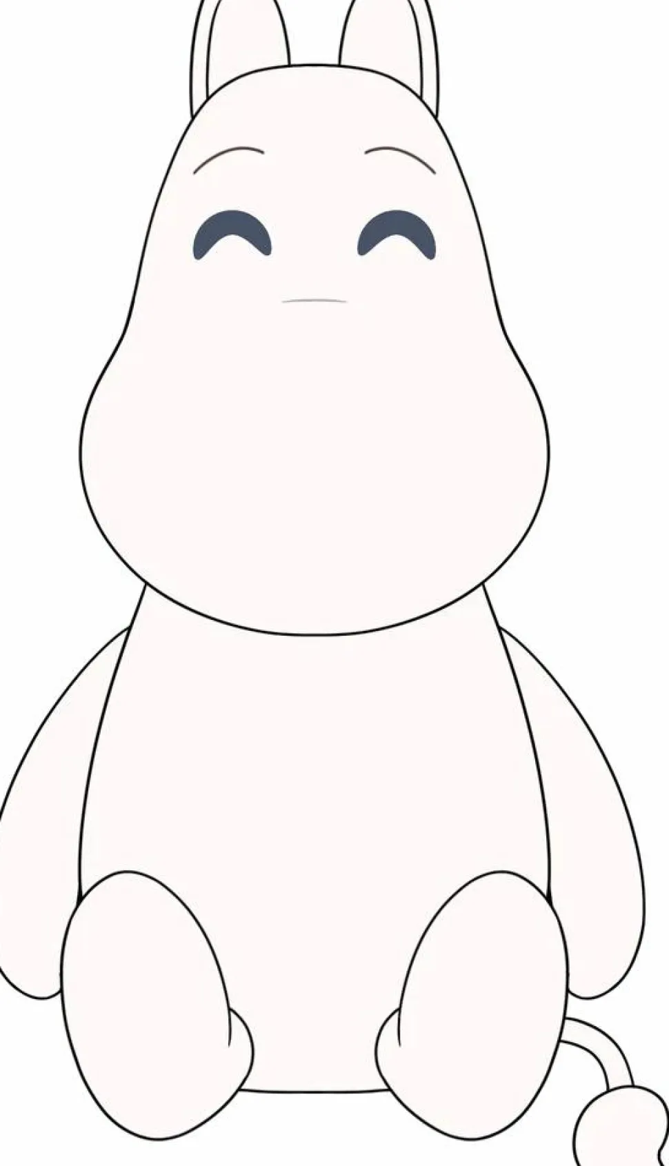 Moomin - Moomin Sit 9" Plush