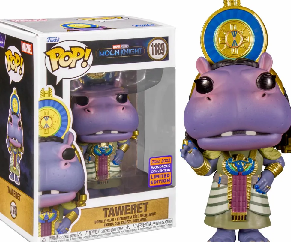 Moon Knight (2022) - Taweret Pop! Vinyl Figure (2023 Wondrous Convention Exclusive)