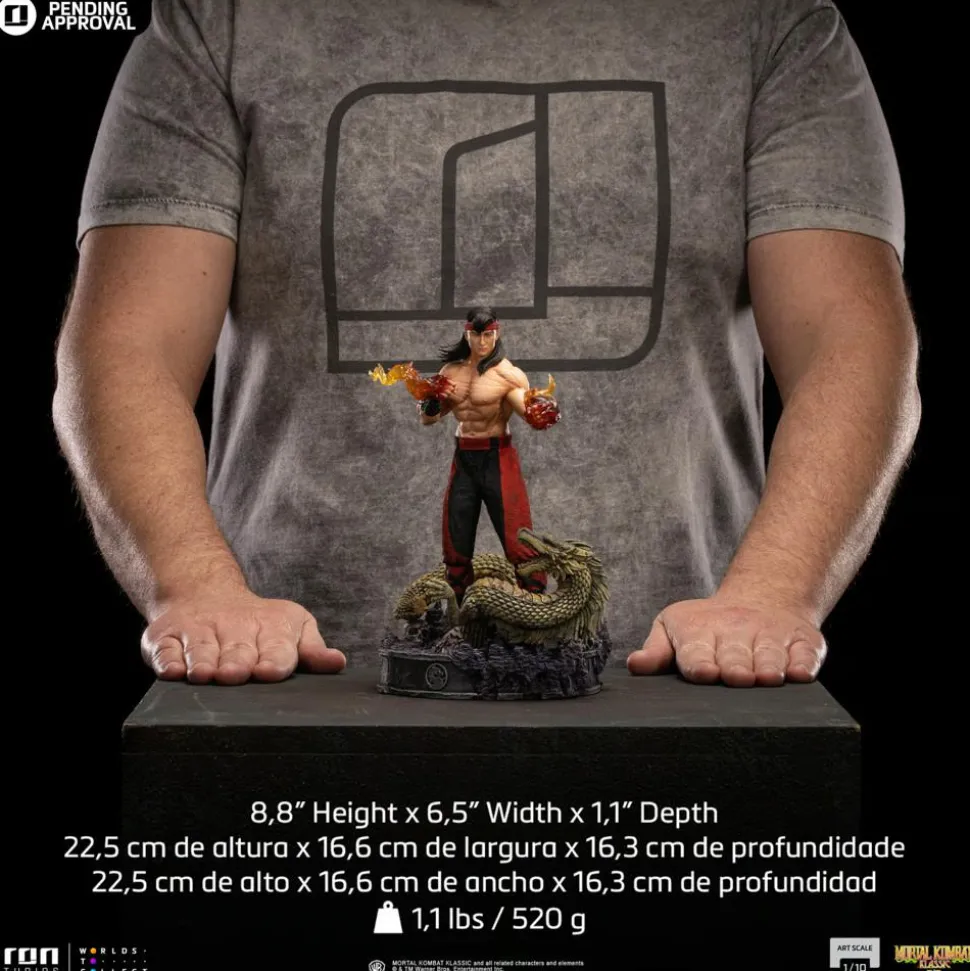 Mortal Kombat - Liu Kang 1/10th Scale Statue