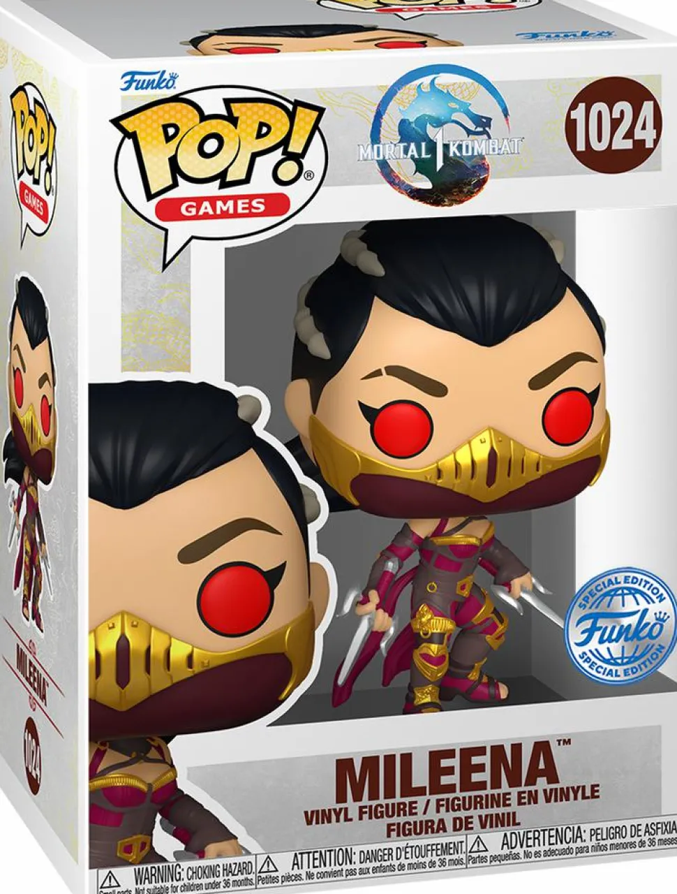 Mortal Kombat - Mileena Pop! Vinyl Figure (Popcultcha Exclusive)
