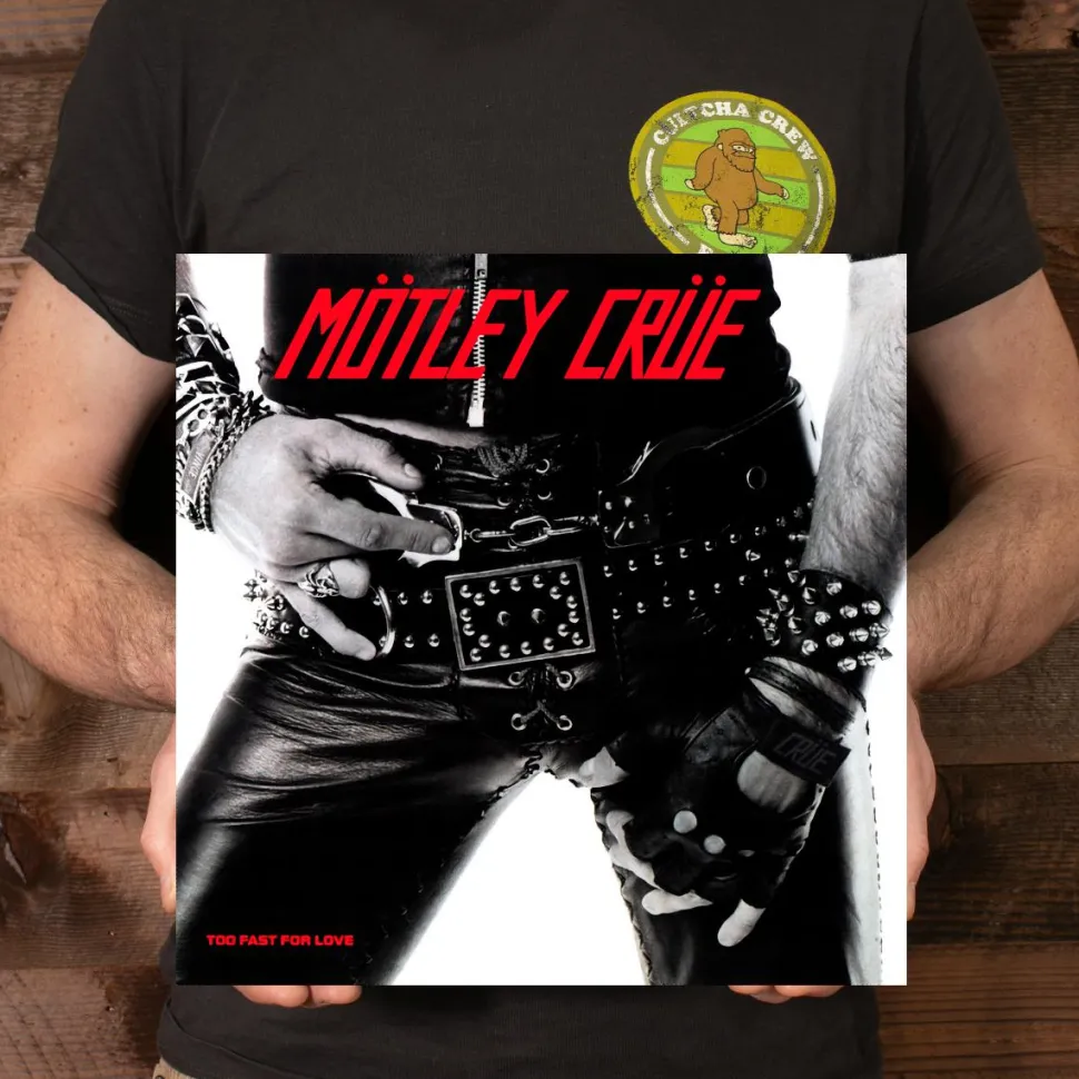 Motley Crue - Too Fast For Love LP Vinyl Record