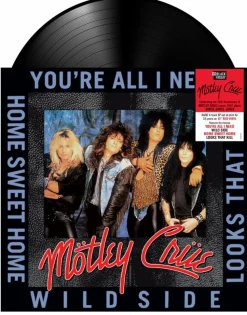 Motley Crue - You’re All I Need 10” EP Vinyl Record (2022 Black Friday Record Store Day Exclusive Red Coloured)