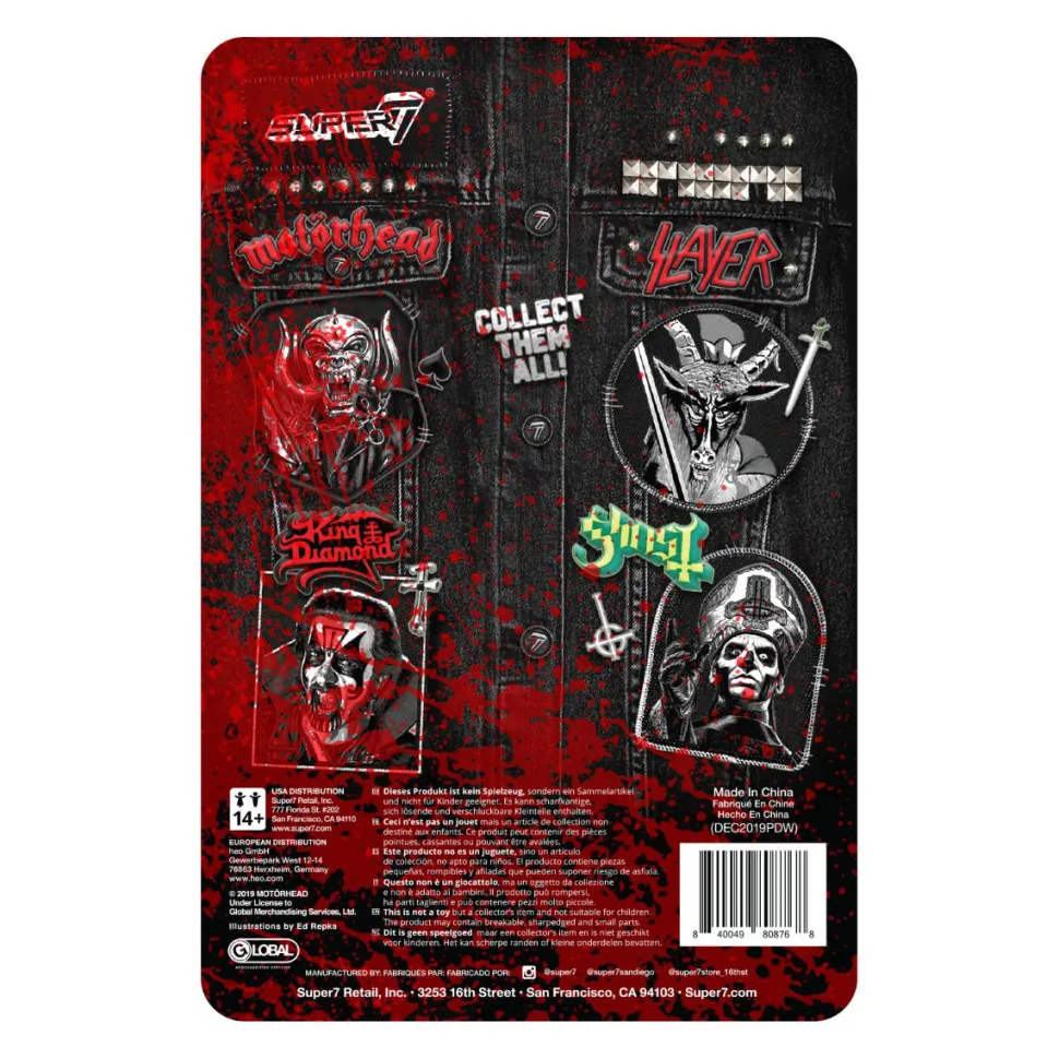 Motorhead - Bloody Warpig ReAction 3.75” Action Figure