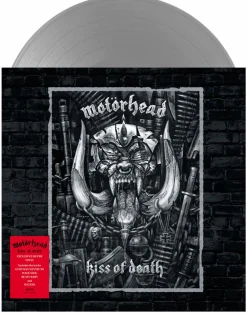 Motorhead - Kiss of Death LP Vinyl Record (Silver Coloured Vinyl)