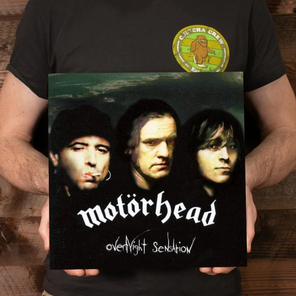 Motorhead - Overnight Sensation LP Vinyl Record (Green With Black Smoke Coloured Vinyl)