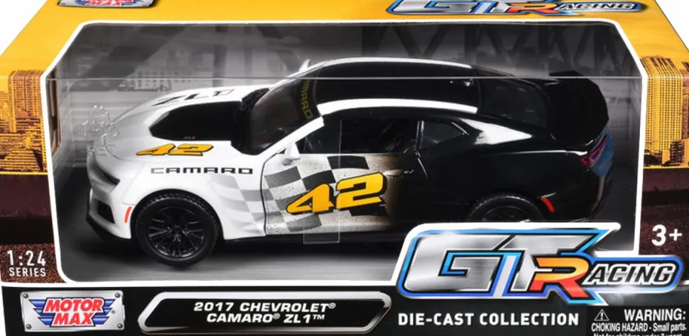 Motormax - 2017 Chevrolet Camaro ZL1 GT Racing Collection 1/24th Scale Die-Cast Vehicle Replica