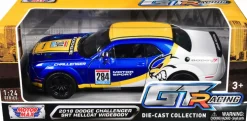 Motormax - 2018 Dodge Challenger Hellcat Widebody GT Racing Collection 1/24th Scale Die-Cast Vehicle Replica