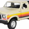 Motormax - 1978 Ford Bronco (Free Wheeling Version) Platinum Collection 1/24th Scale Die-Cast Vehicle Replica