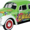 Motormax - 1966 Volkswagen Beetle (Graffiti Decal) Volkswagen Collection 1/24th Scale Die-Cast Vehicle Replica