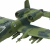 Motormax - A-10A Thunderbolt II Fighter Jet Sky Wings Collection 1/72 Scale Die-Cast Vehicle Replica