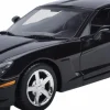 Motormax - Black 2005 Corvette C6 Timeless Legends Collection 1/24th Scale Die-Cast Vehicle Replica
