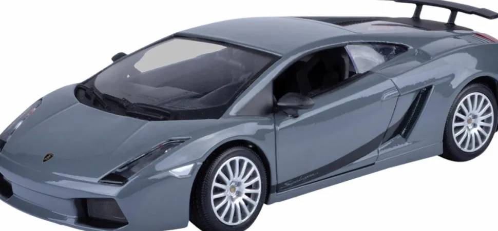 Motormax - Black Lamborghini Gallardo Superleggera Timeless Legends Collection 1/24th Scale Die-Cast Vehicle Replica