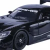 Motormax - Black Mercedes AMG GT3 Timeless Legends Collection 1/24th Scale Die-Cast Vehicle Replica
