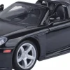 Motormax - Black Porsche Carrera GT Timeless Legends Collection 1/24th Scale Die-Cast Vehicle Replica