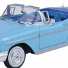 Motormax - Blue 1958 Chevy Impala Timeless Legends Collection 1/24th Scale Die-Cast Vehicle Replica