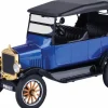 Motormax - Blue 1925 Ford Model T Touring (Convertible) Platinum Collection 1/24th Scale Die-Cast Vehicle Replica