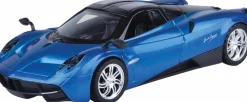 Motormax - Blue Pagani Huayra Timeless Legends Collection 1/24th Scale Die-Cast Vehicle Replica