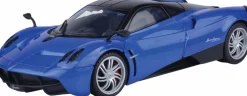 Motormax - Blue Pagani Huayra Timeless Legends Collection 1/18th Scale Die-Cast Vehicle Replica