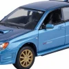 Motormax - Blue Subaru Impreza WRX STI Timeless Legends Collection 1/24th Scale Die-Cast Vehicle Replica