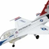 Motormax - F-16 Fighting Falcon Fighter Jet Sky Wings Collection 1/72 Scale Die-Cast Vehicle Replica