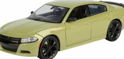 Motormax - Green 2023 Dodge Charger Timeless Legends Collection 1/24th Scale Die-Cast Vehicle Replica