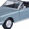 Motormax - Light Blue 1964 1/2 Ford Mustang (Convertible) Timeless Legends Collection 1/24th Scale Die-Cast Vehicle Replica