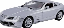 Motormax - Mercedes-Benz SLR McLaren Timeless Legends Collection 1/12th Scale Die-Cast Vehicle Replica (Closed Box Packaging)