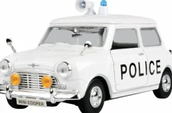 Motormax - Morris Mini Cooper Police Car Mini Cooper Collection 1/18th Scale Die-Cast Vehicle Replica