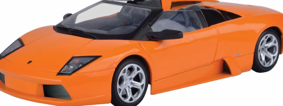 Motormax - Orange Lamborghini Murcielago Roadster Timeless Legends Collection 1/18th Scale Die-Cast Vehicle Replica