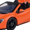 Motormax - Orange McLaren 650S Spider Timeless Legends Collection 1/24th Scale Die-Cast Vehicle Replica